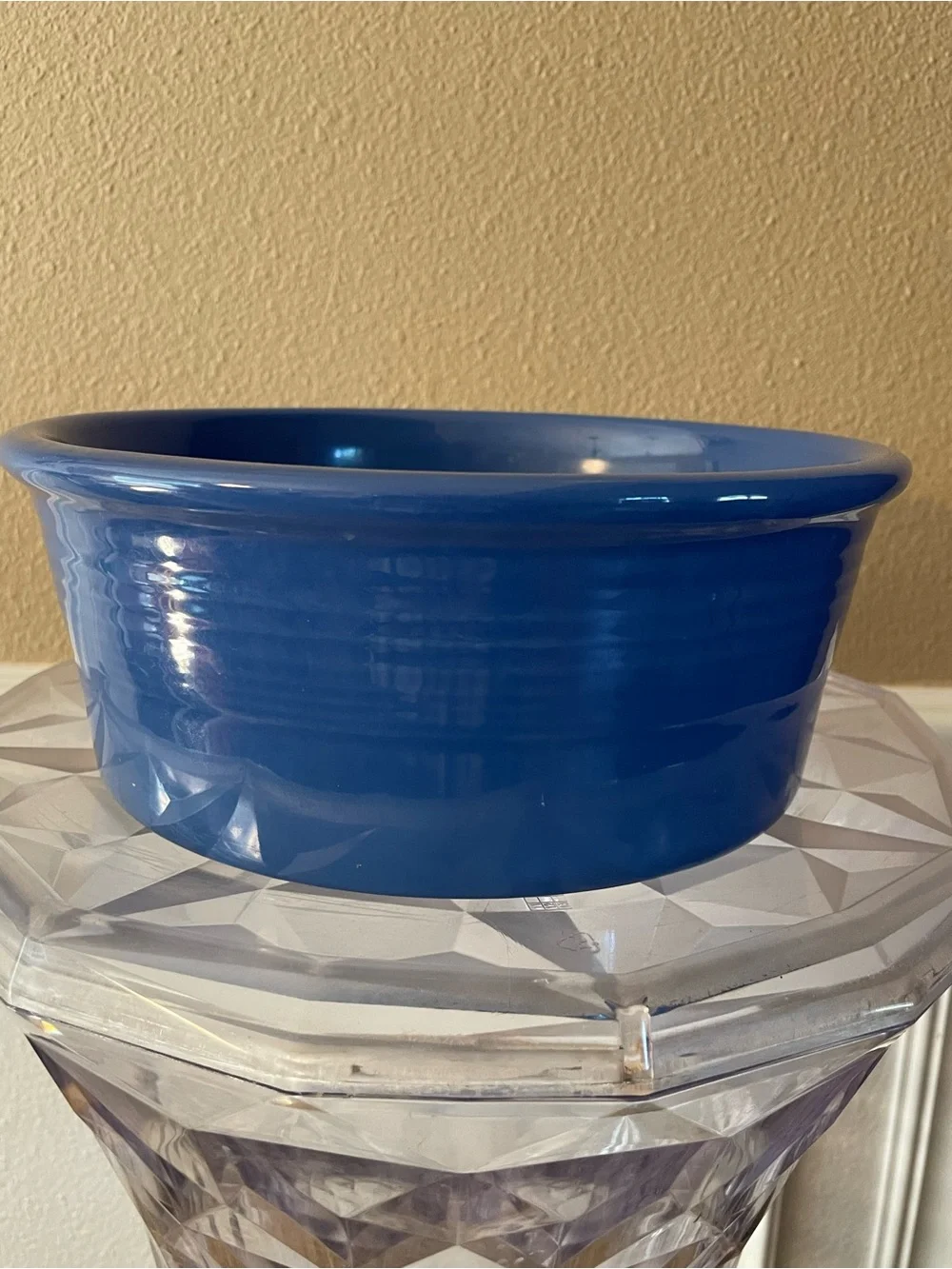 BIG Stoneware Dog Feeding Bowl